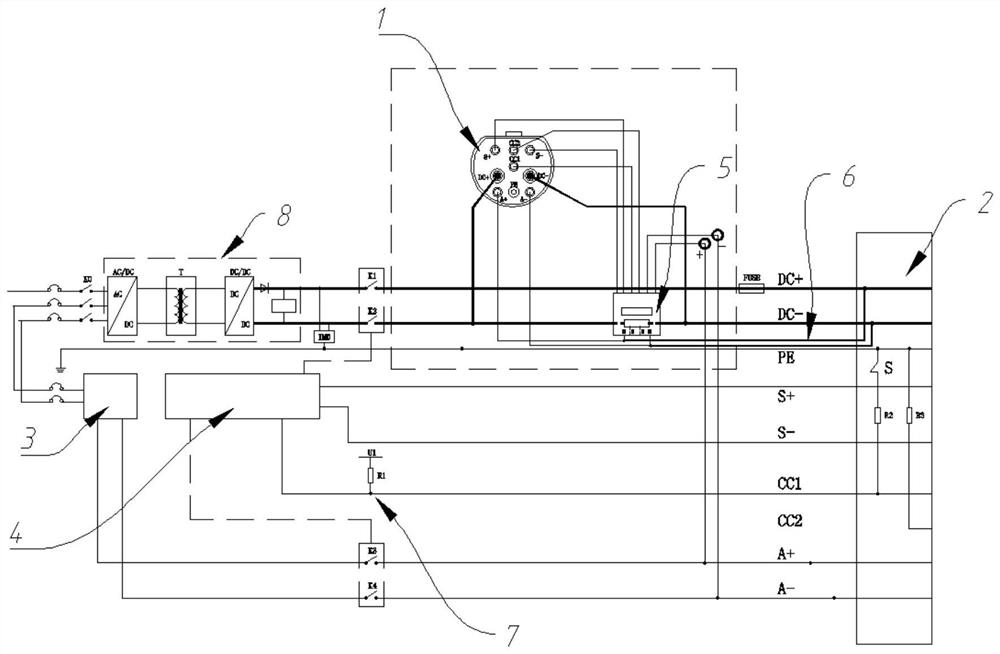 Non-vehicle-mounted charger electric energy verification method