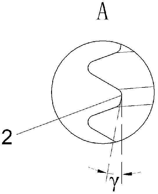 Anti-loosing and corrosion-proof dental-implant central screw