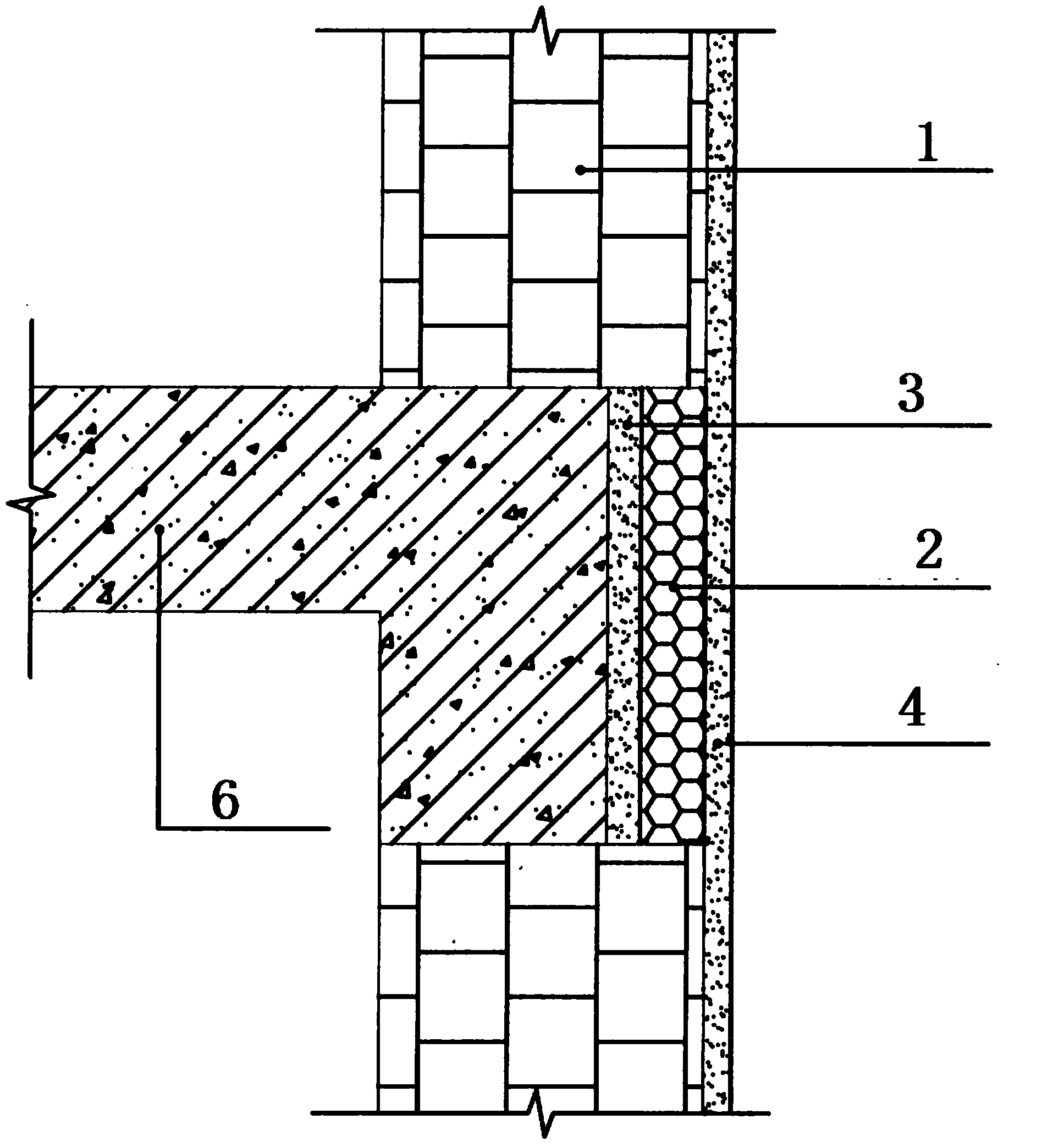 Grade-A fireproof self-heat-insulation wall body and manufacturing method thereof