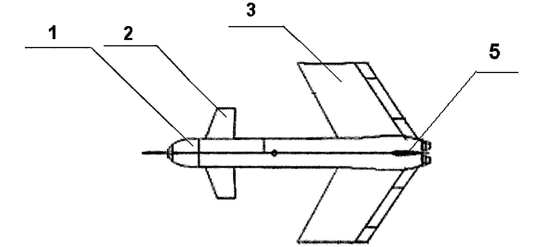 Aerodynamic layout of a canard-swept forward-swept telescoping wing with variable wing area