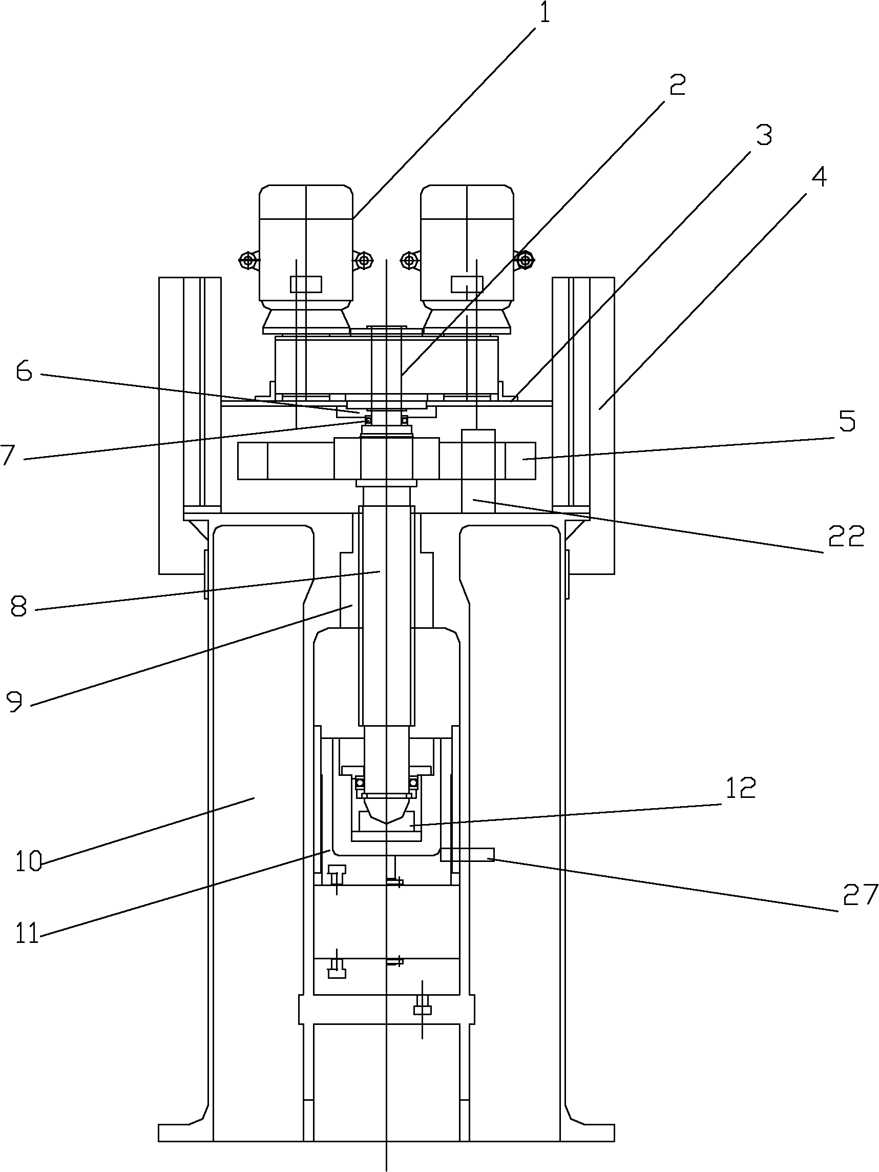 Electronic screw press