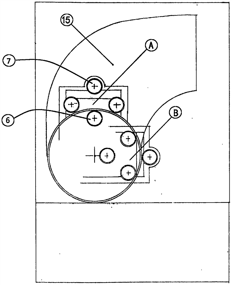 Device for correcting ovality of port of large elbow pipe fitting