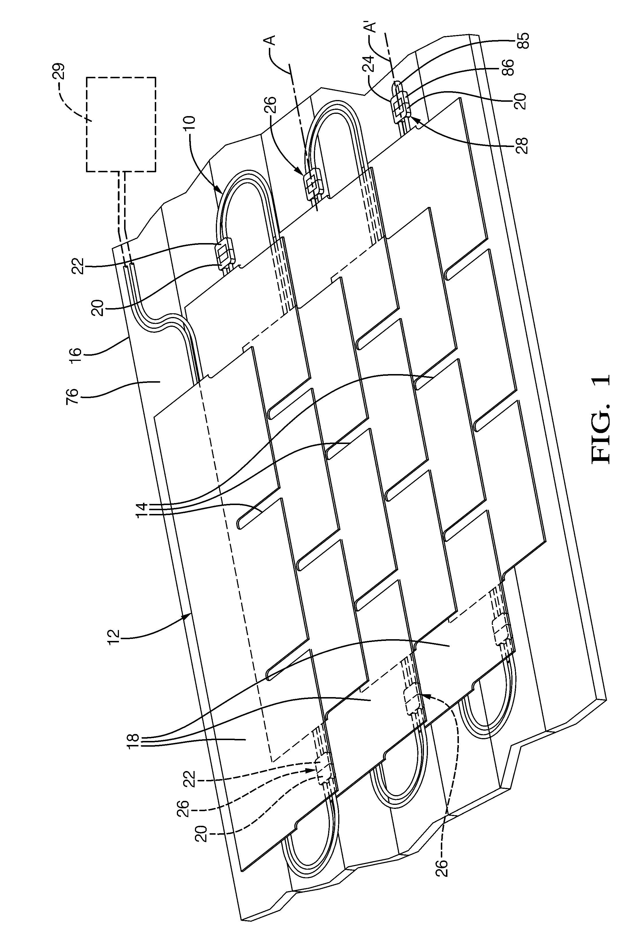 Low profile electrical connection system