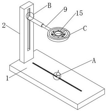 A machine-controlled annular multi-node welding device and its welding method