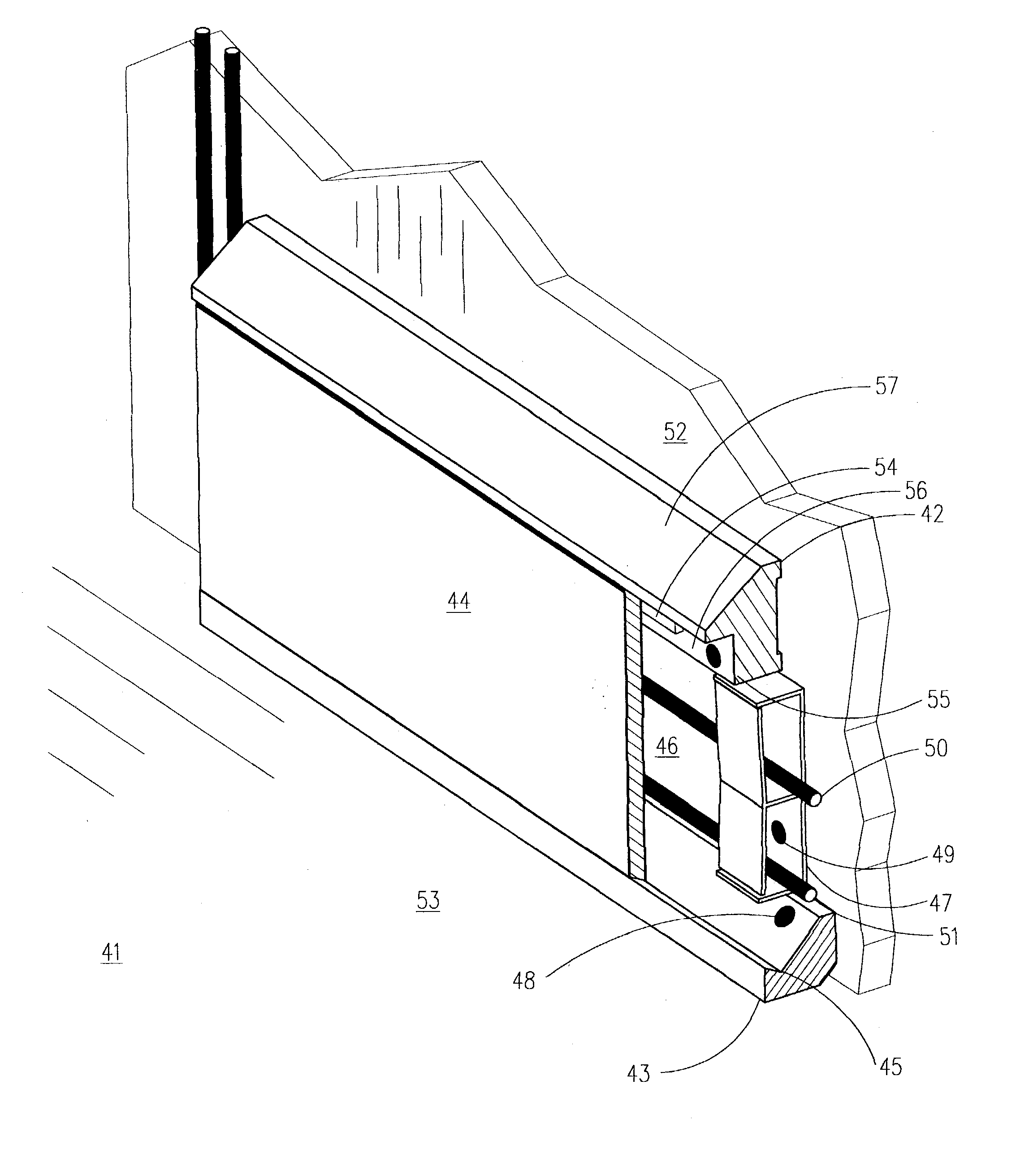 Architectural moldings for protecting, concealing and accessing indoor wiring and cables