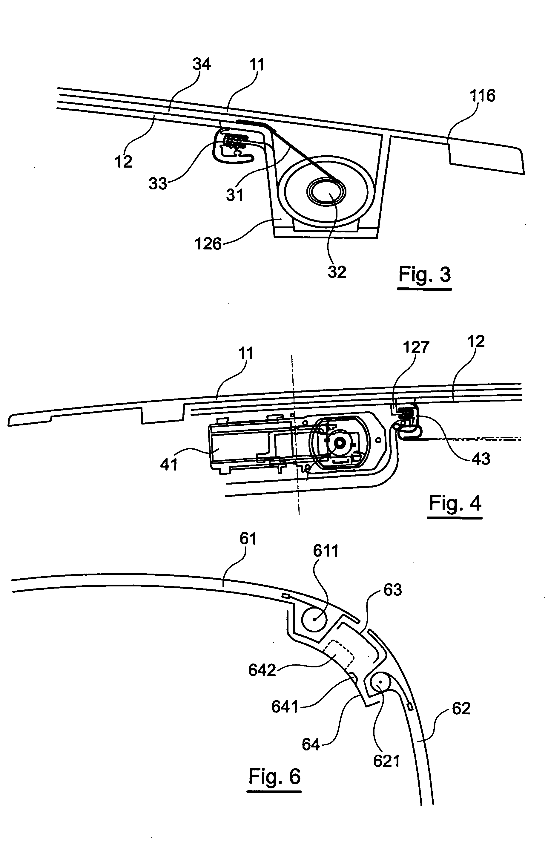 Device for obturation of an aperture for an automobile vehicle, method of manufacture and corresponding vehicle