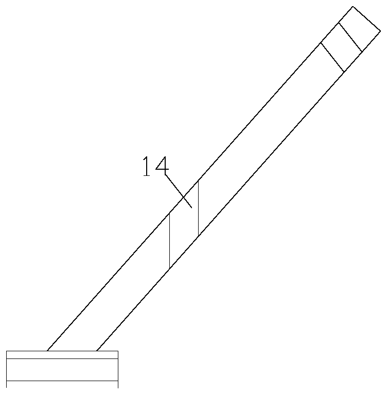 Lightweight steel structure rectangular-tube beam column connecting joint