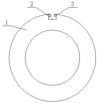 A slip-fit ​​motor rotor structure