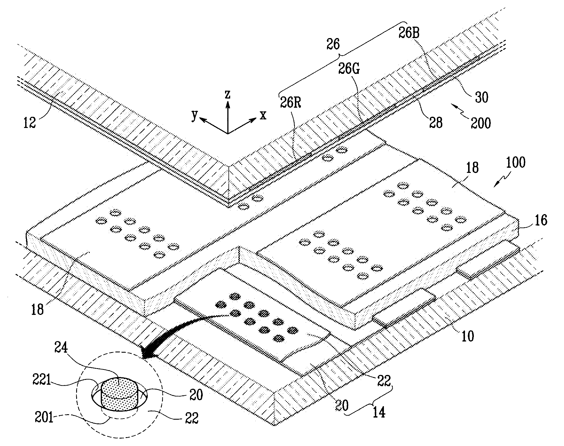 Electron emission device, manufacturing method of the device