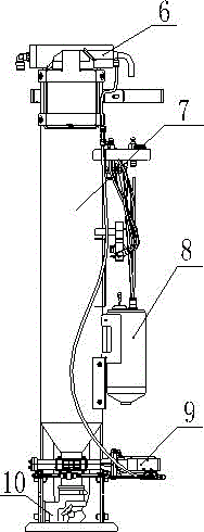 Suction-type dejectas collecting system