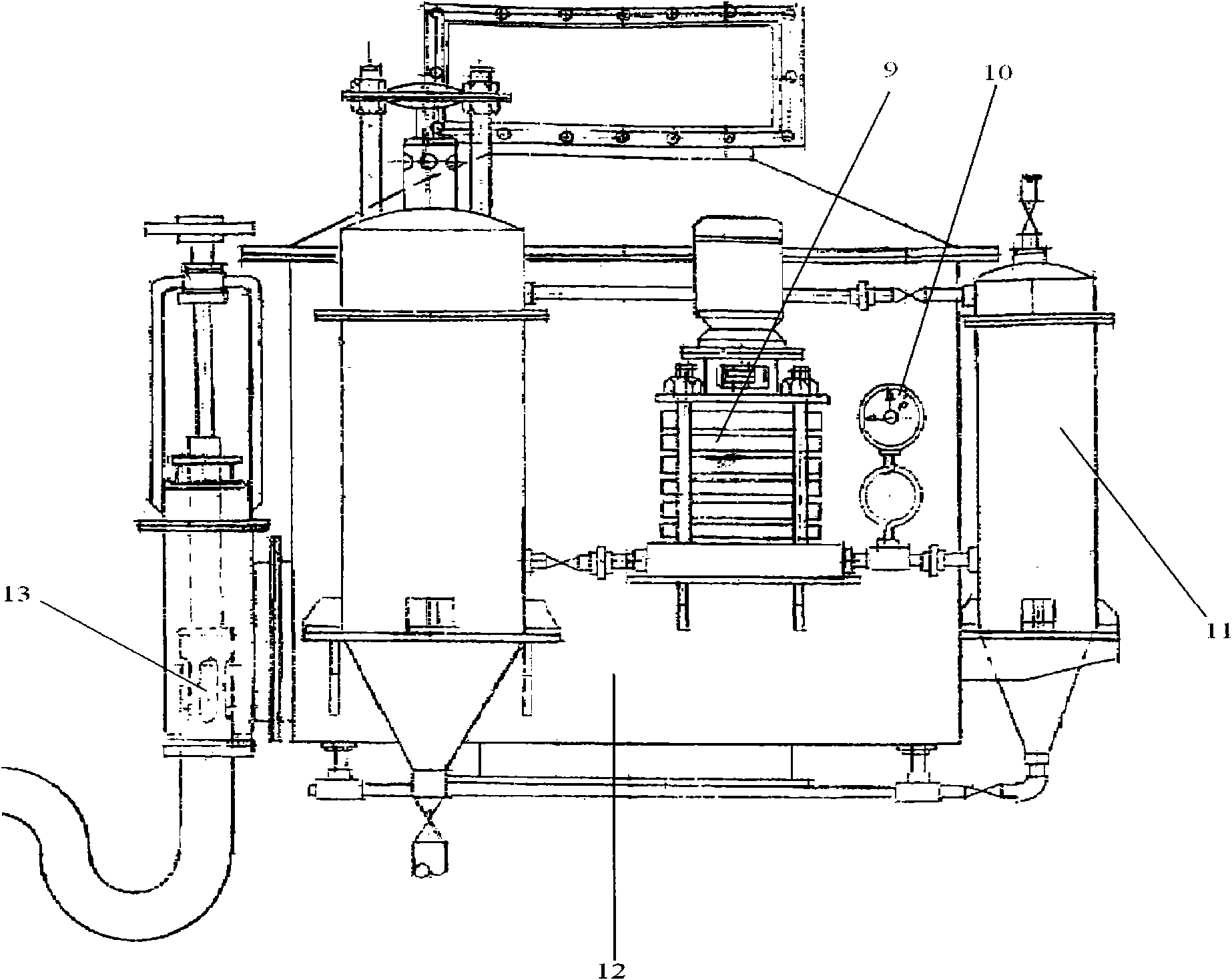 Dust removing device