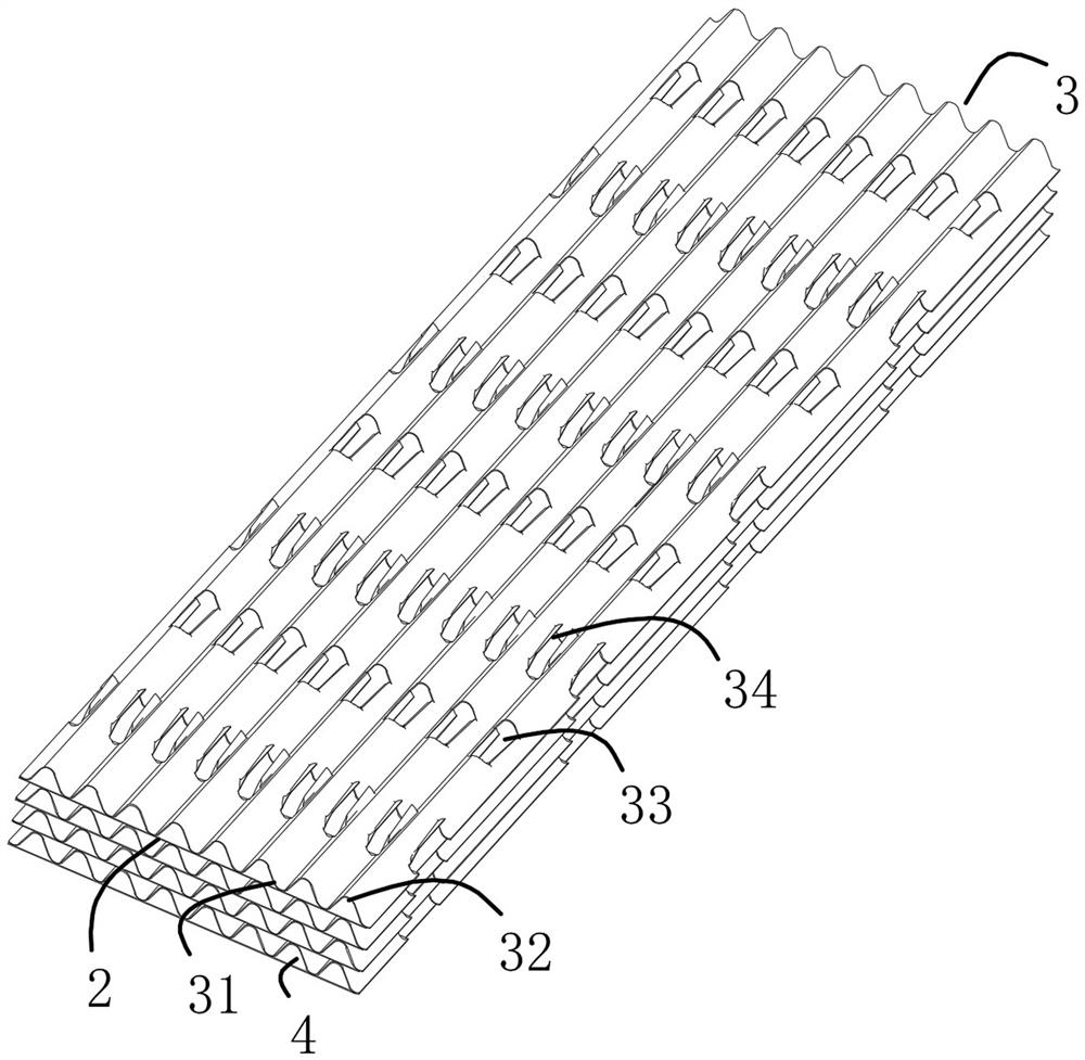 Rectangular spoiler metal honeycomb carrier