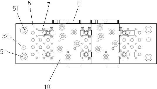 Workpiece clamp for numerical control machine tool