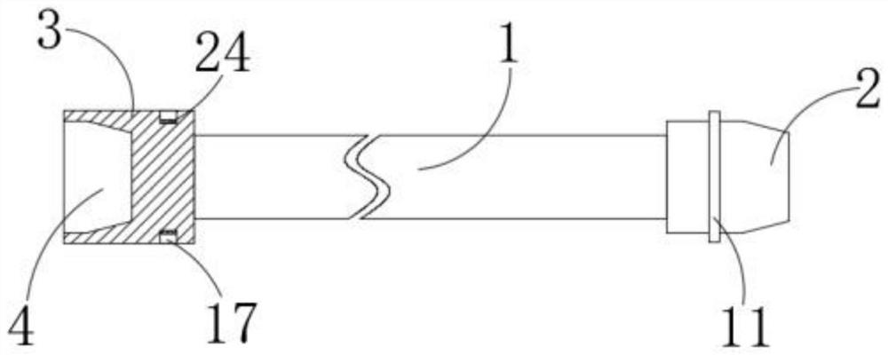 A self-loading anti-bending and breaking cable