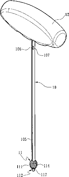 Reverse self-tapping fixing machine and implant for cross ligament reconstruction operations