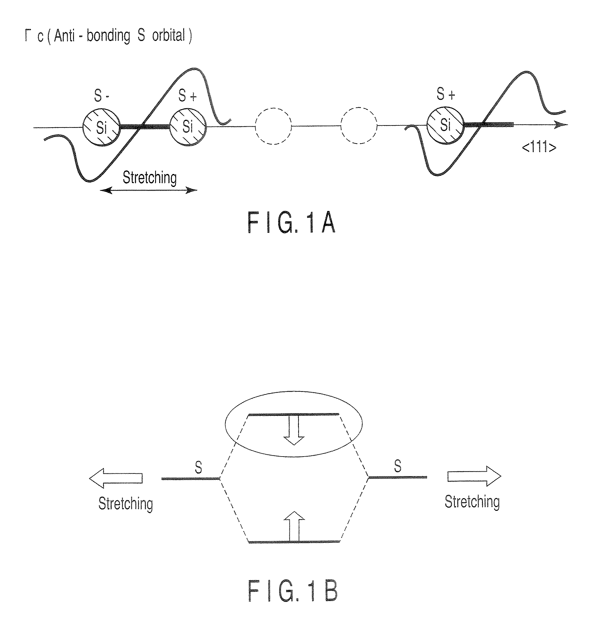 Semiconductor light-emitting material with tetrahedral structure formed therein