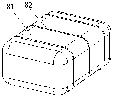 Automatic unpacking system for packaging bag, and bag unpacking release mechanism of same