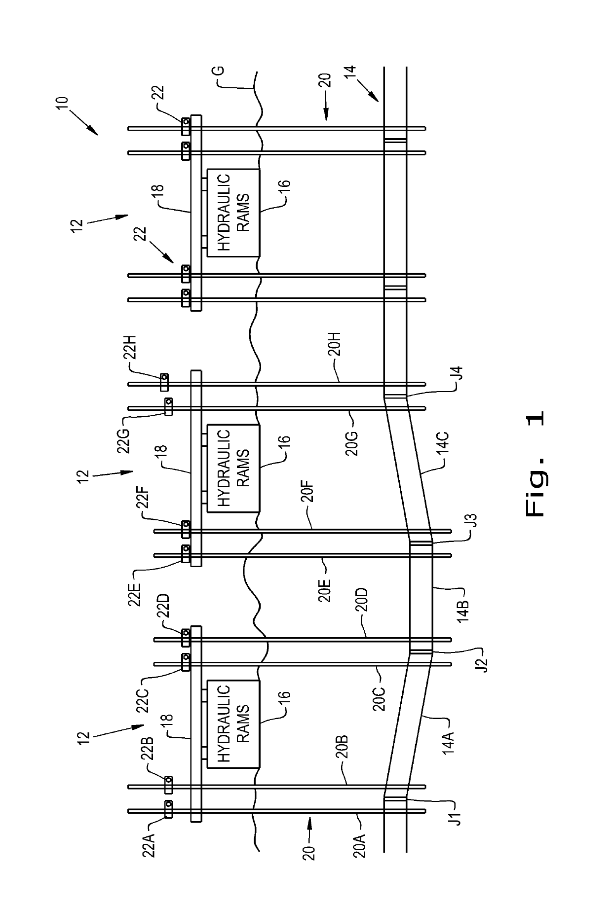 Buried pipe lifting device and method