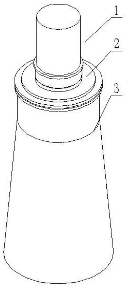 A kind of storage bottle for the fermentation of biocontrol bacterial agent