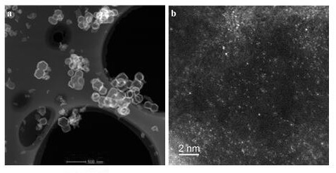 A preparation method of Cu-doped hollow hexagonal ZIF-8 material for zinc-air batteries