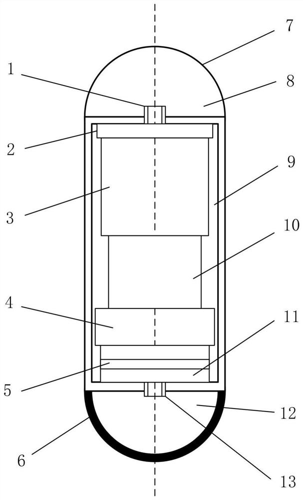 Capsule endoscopy capable of measuring temperature