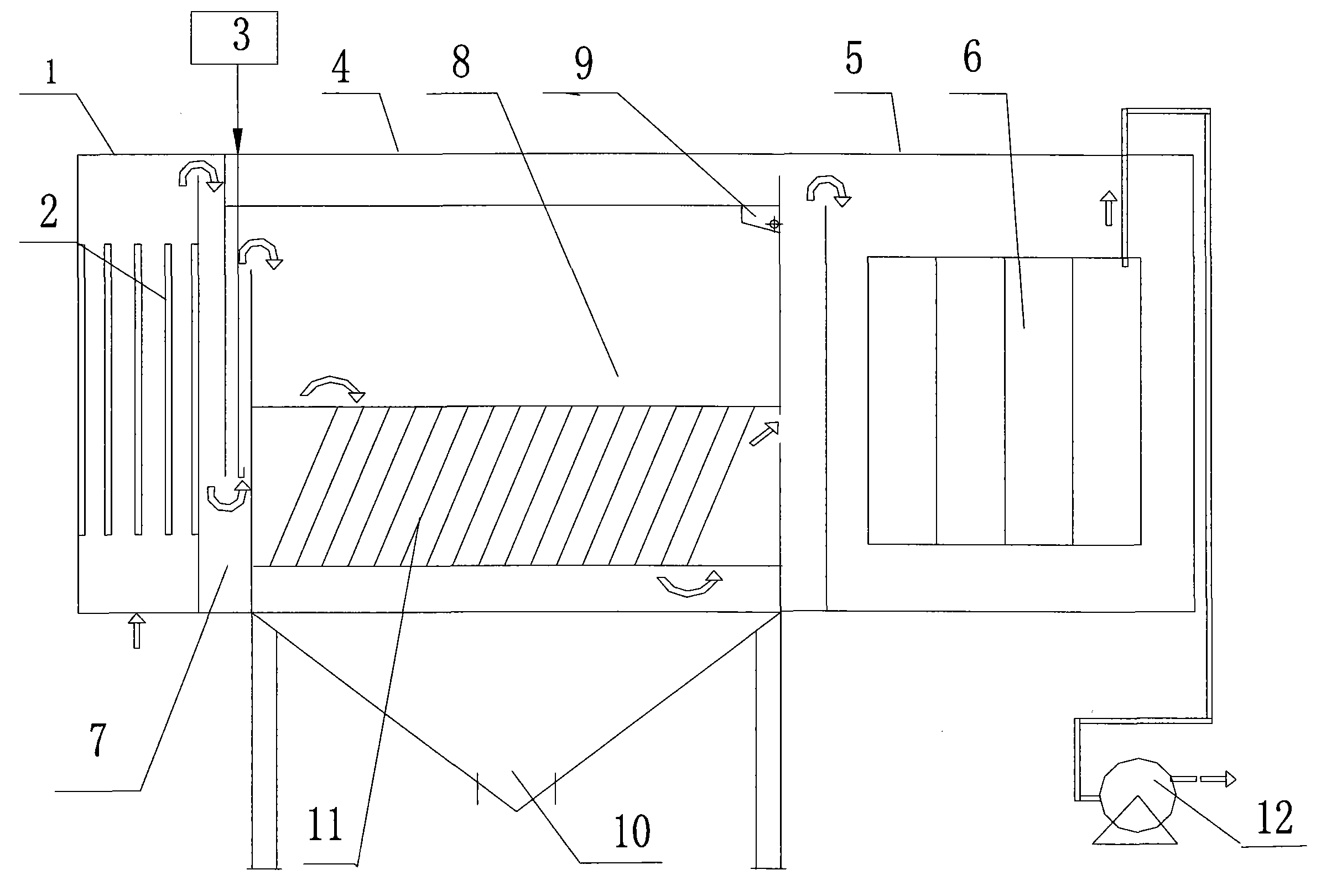 Treatment method for recycling coking wastewater and assembled treatment system