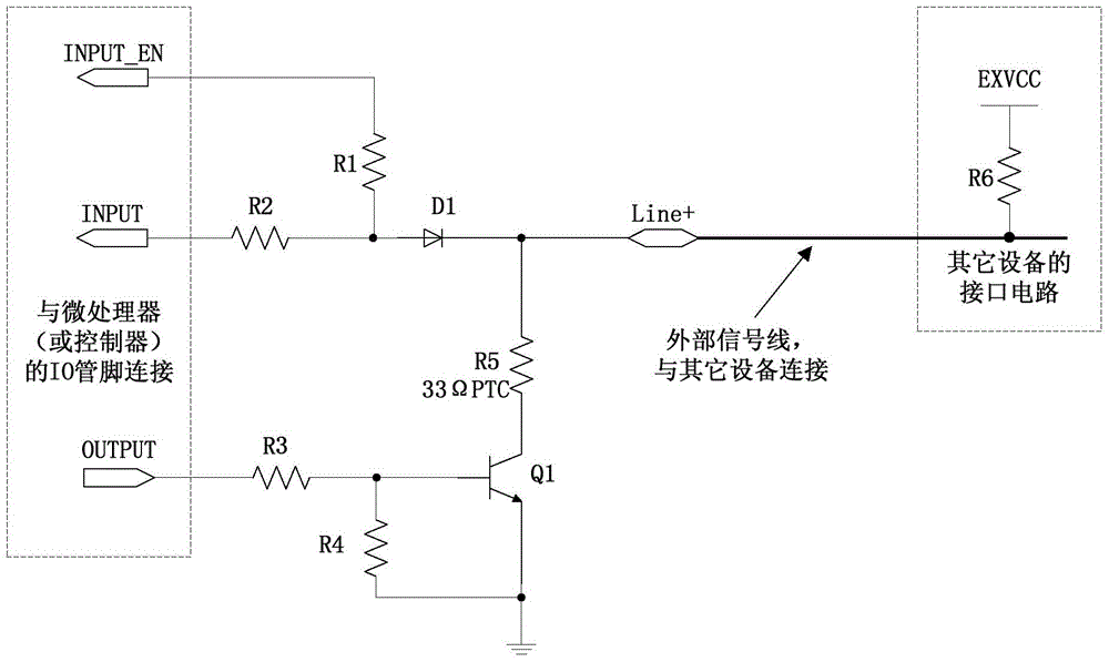 Two-way interface circuit