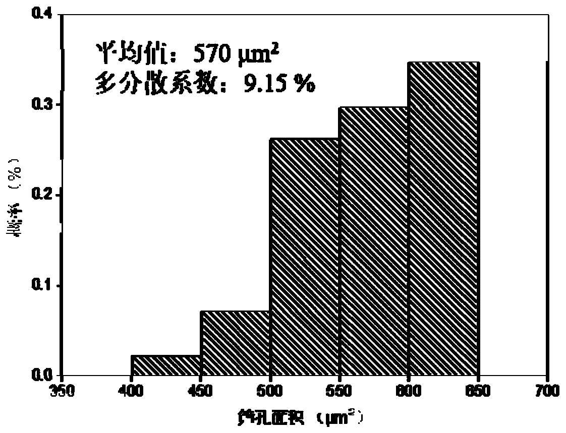 Regular microporous film and preparation method and application thereof