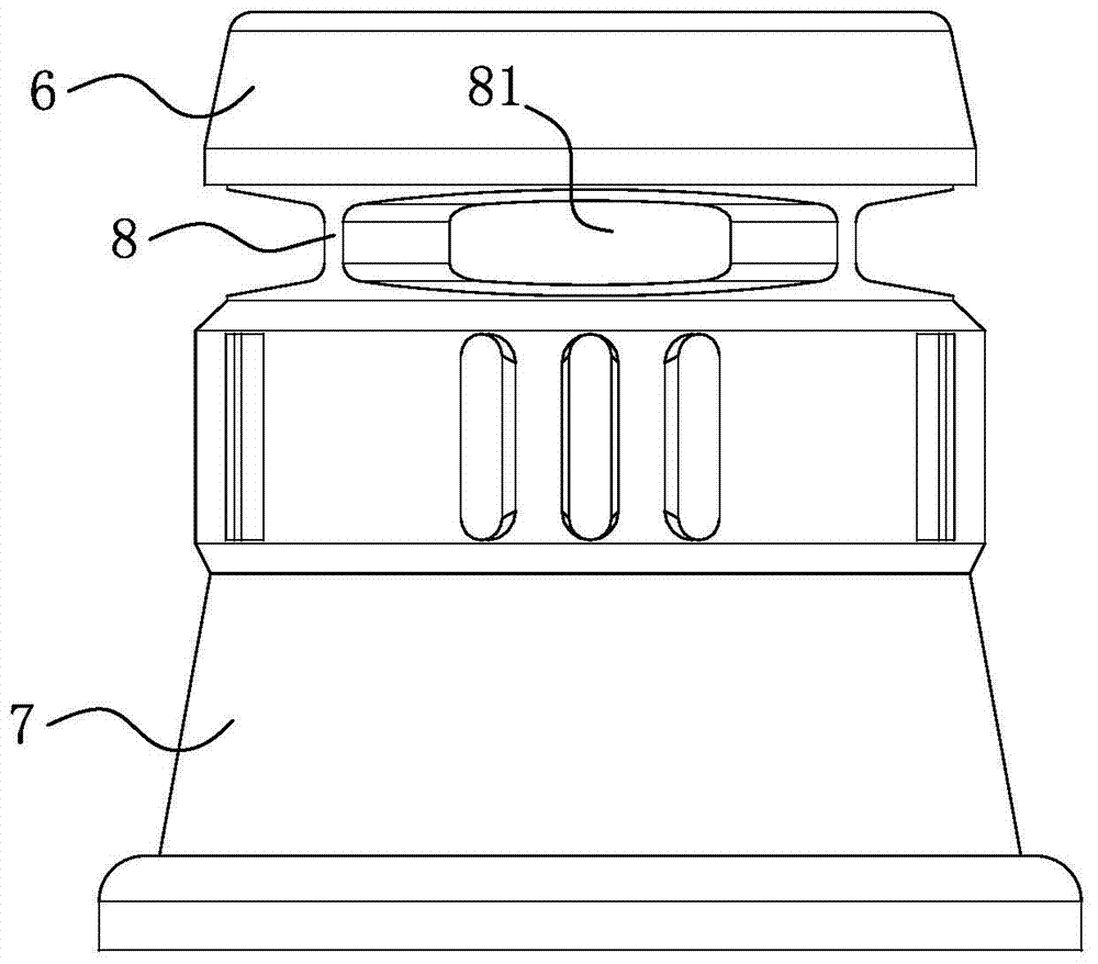 A container with an anti-theft lid