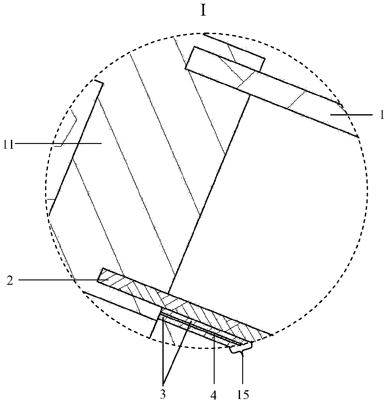 A solar photovoltaic photothermal heat collection device