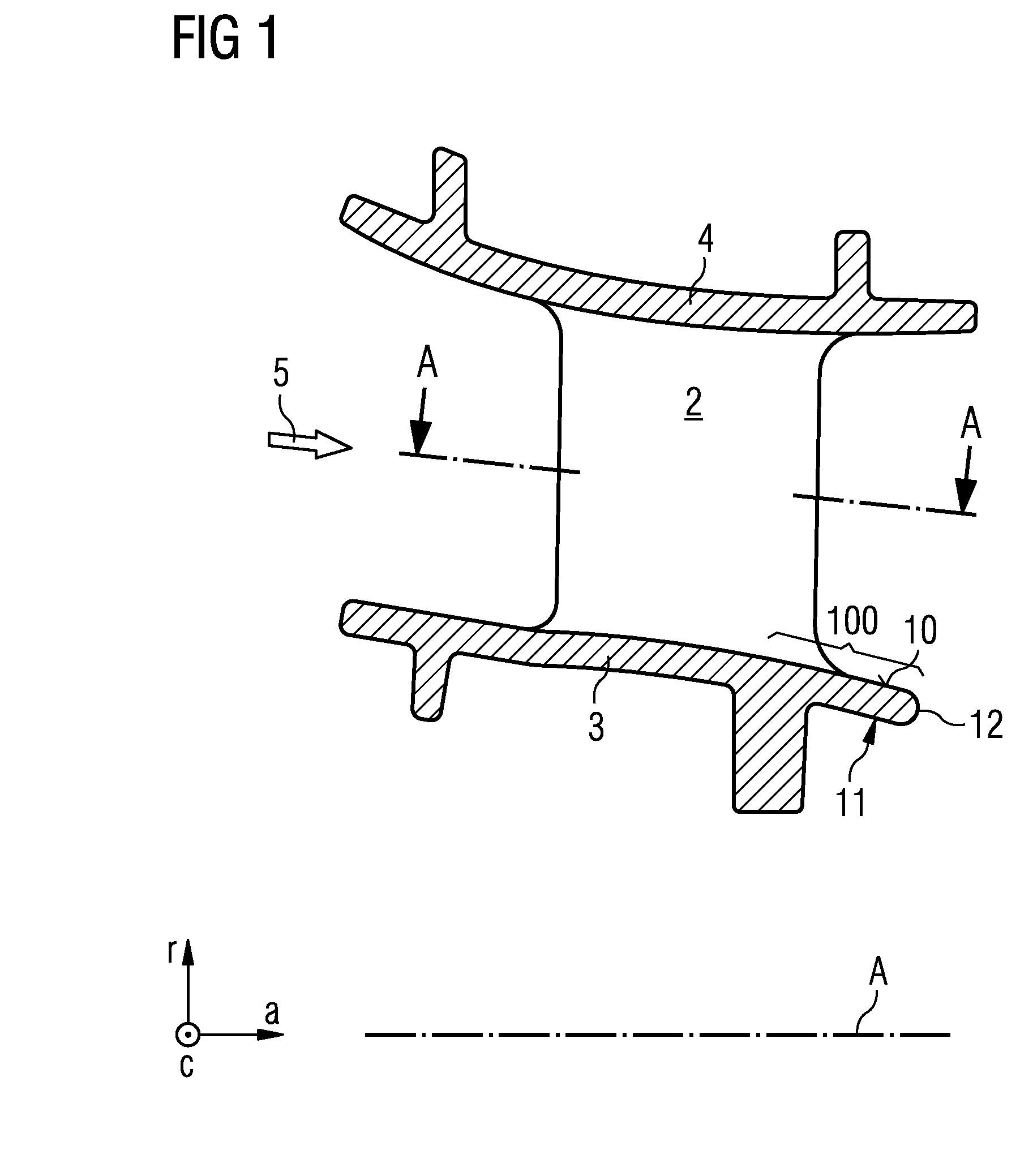 Turbine nozzle segment and corresponding gas turbine engine