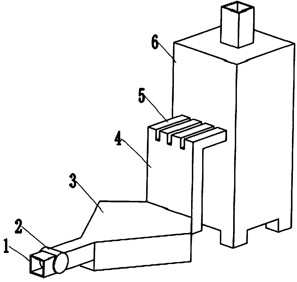 An energy-saving and environment-friendly dust suppression and dedusting equipment