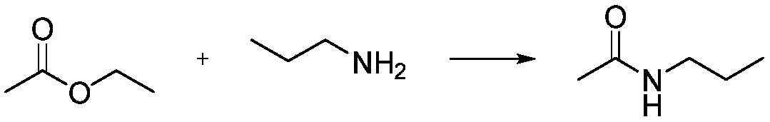 Method for pipelined continuous production of n-n-propylacetamide