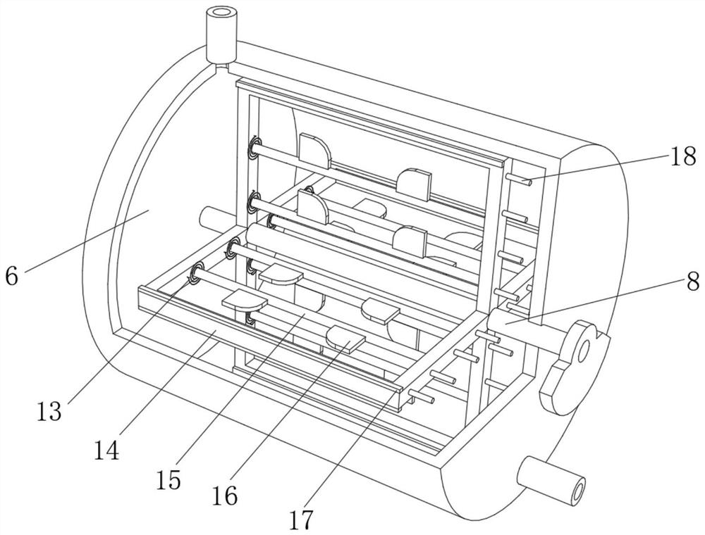 Method for producing compound microbial fertilizer by using caged chicken manure