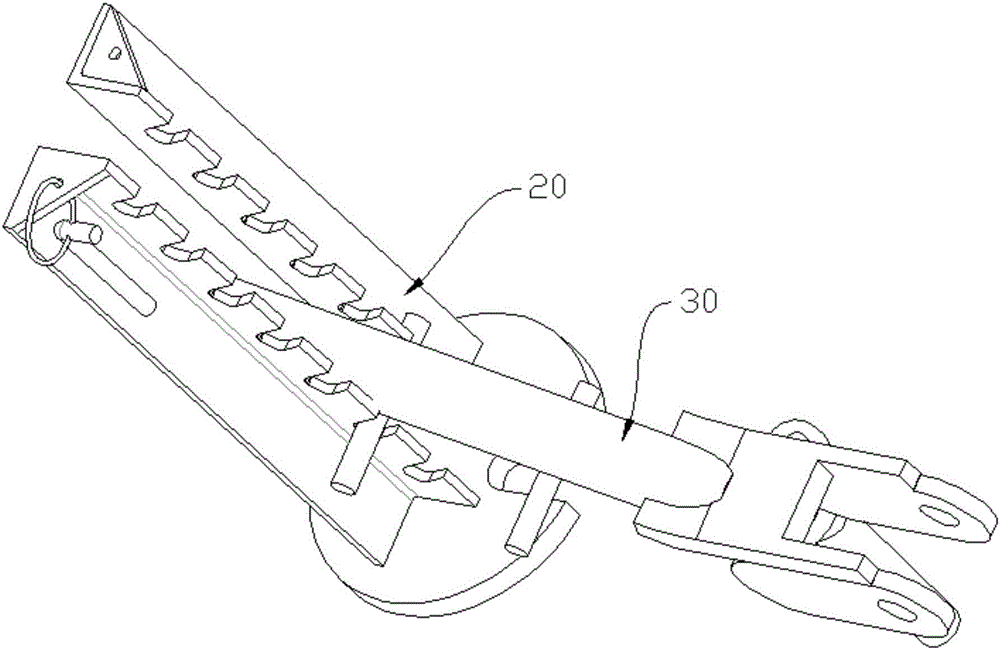 Ground wire pile pulling out device