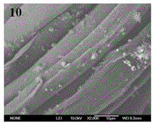 Antibacterial treatment method for natural silk fabric surface