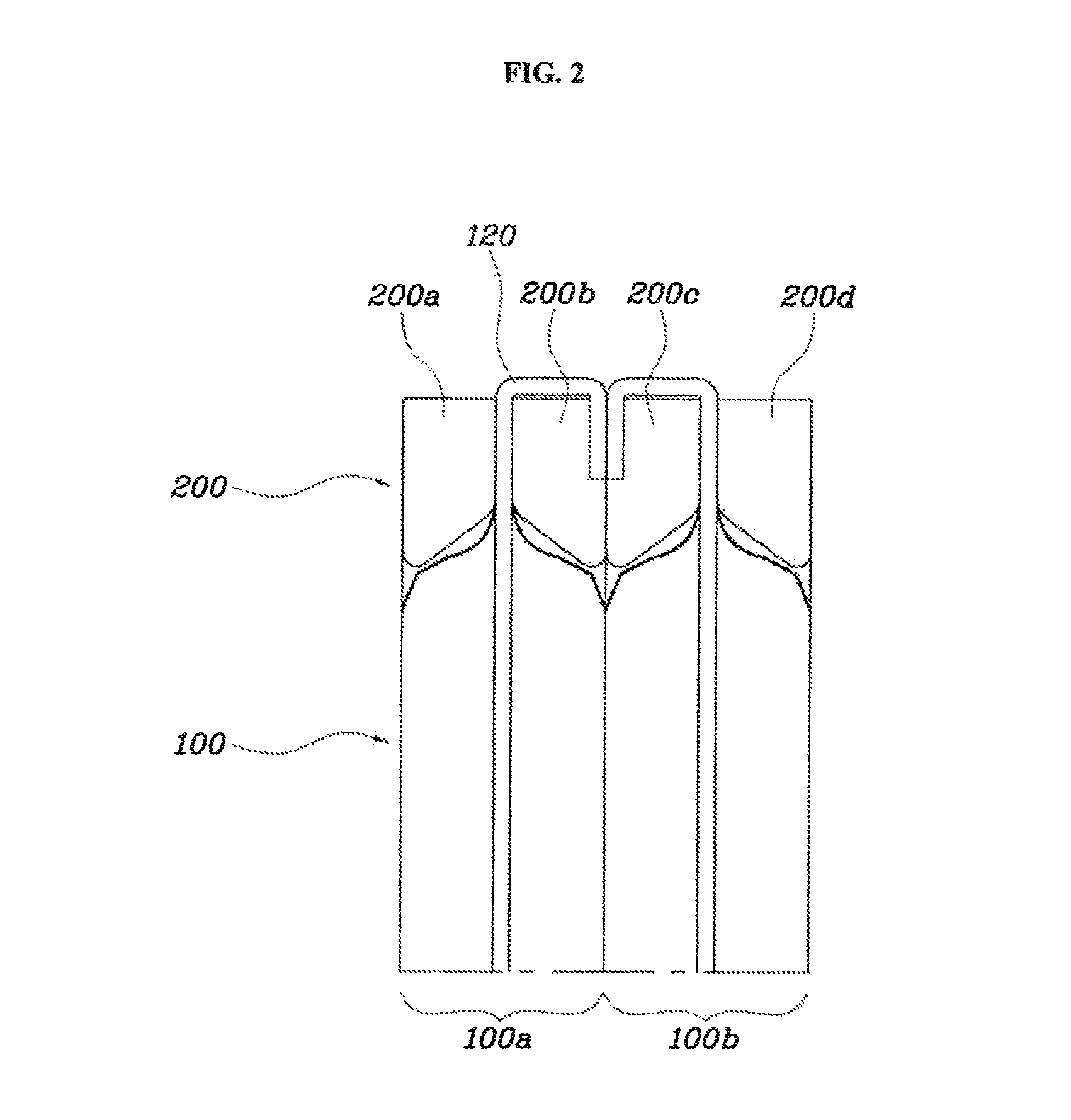 Apparatus for preventing overcharging of battery and battery comprising the apparatus