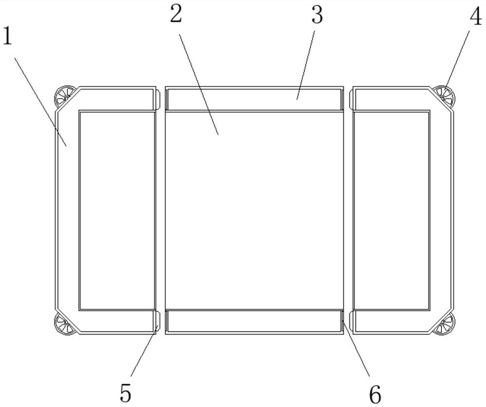 Anti-collision structure of corrugated carton