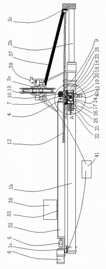 Automatic balancing and lifting system for building outer wall cleaning and control method thereof