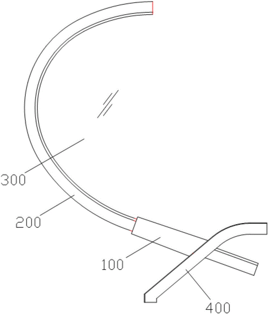 Escalator entrance and exit protection device