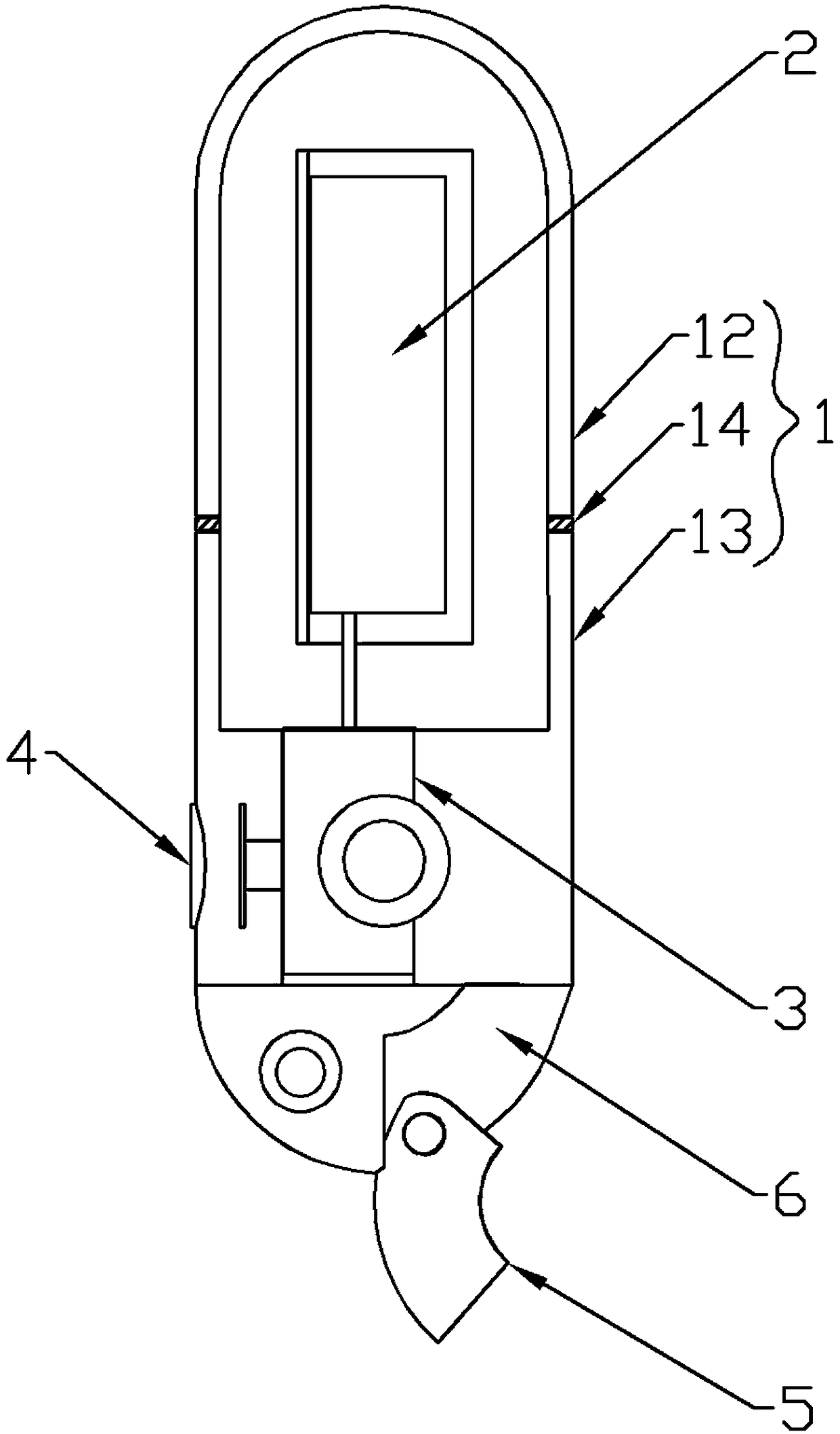 Constipation eliminating instrument for external use and utilization method of constipation eliminating instrument for external use