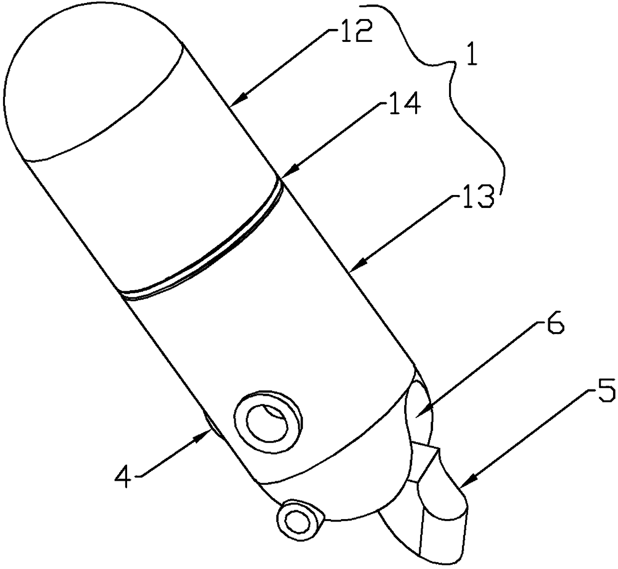 Constipation eliminating instrument for external use and utilization method of constipation eliminating instrument for external use