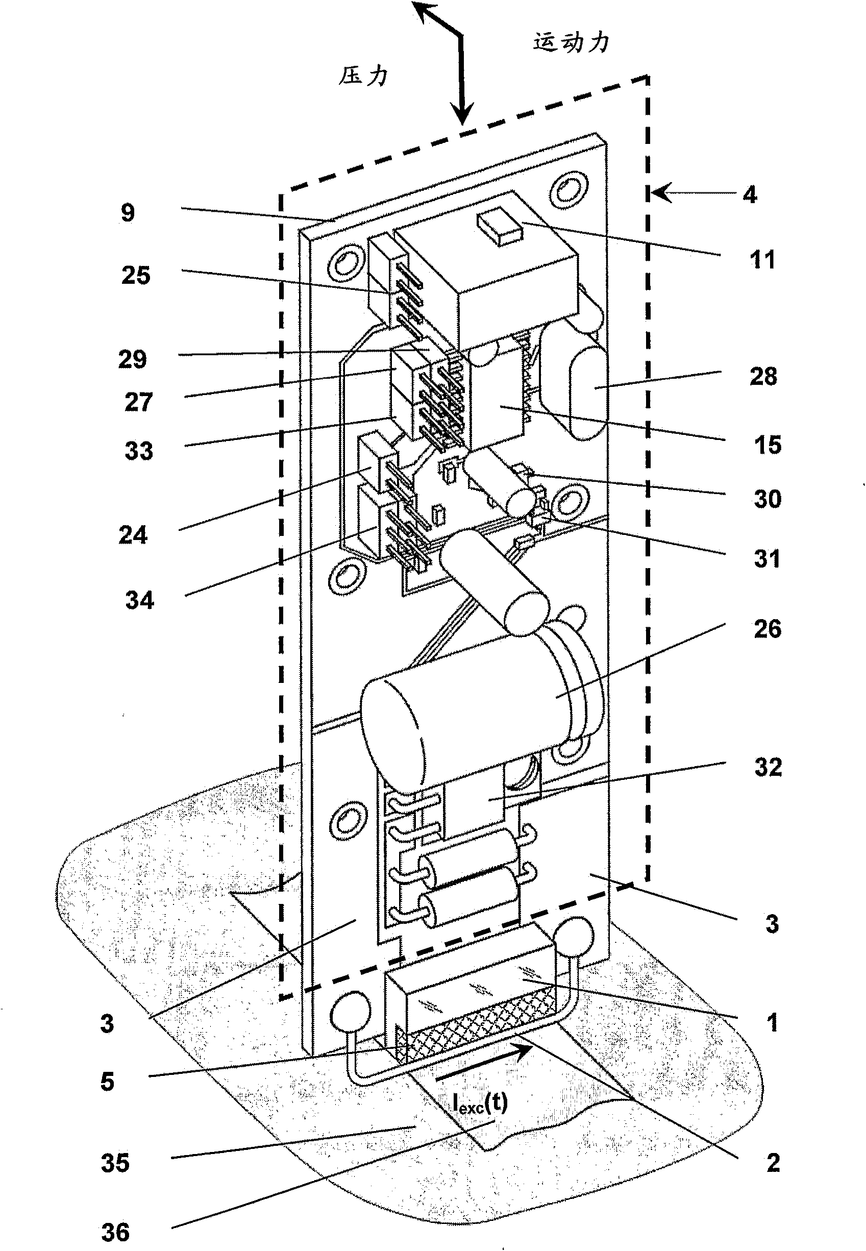 Inductor of eddy currents for magnetic tape testing and scanner based thereon