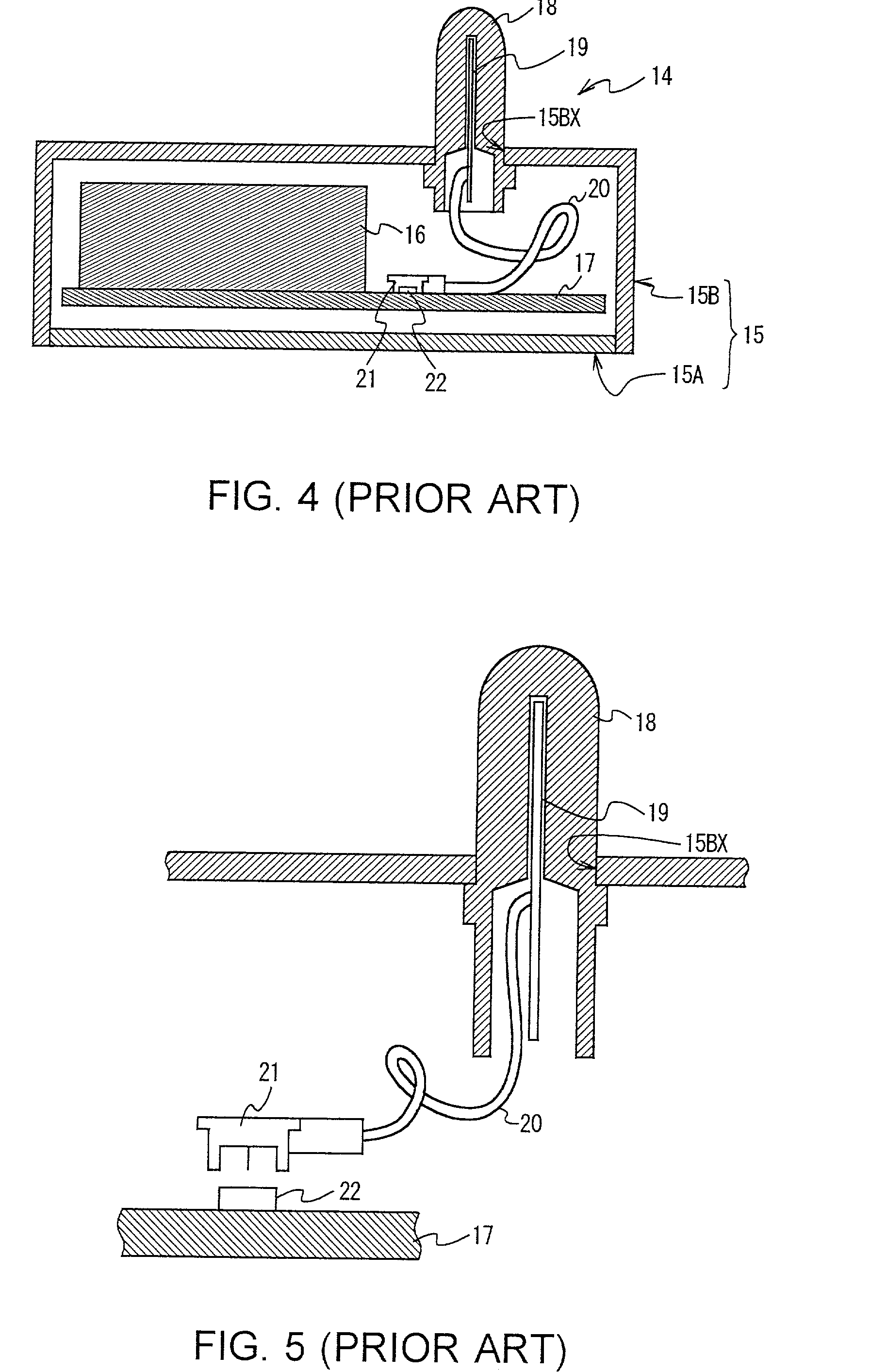 Antenna device and its assembly method and wireless communication terminal and their assembly method