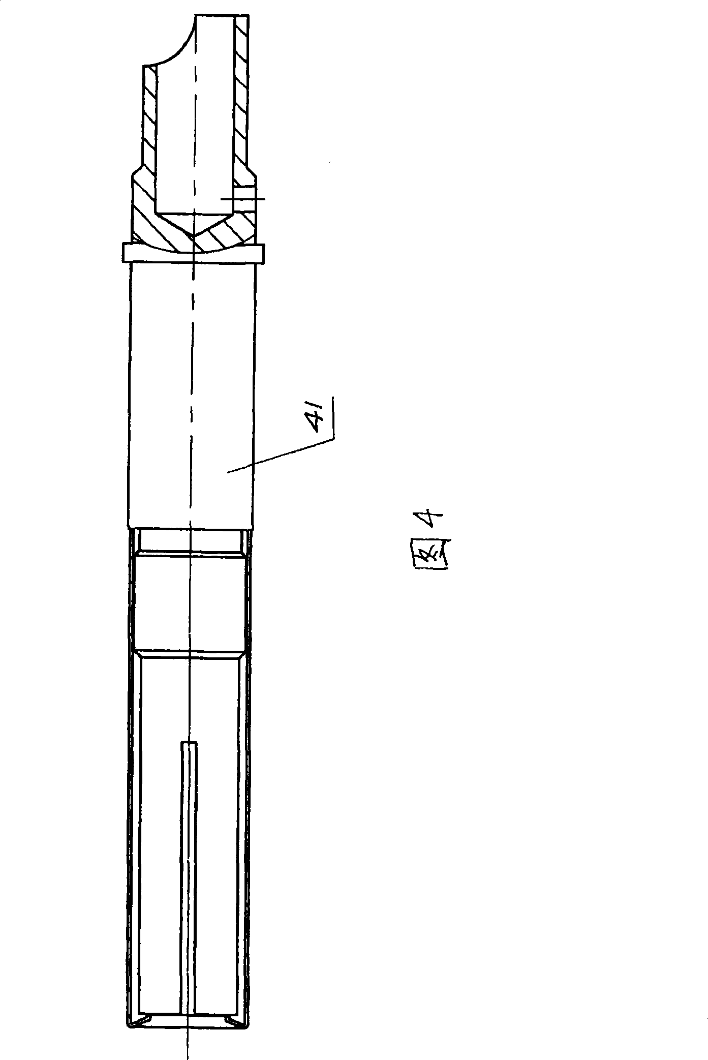 Method for preventing vulcanized rubber entering into jack