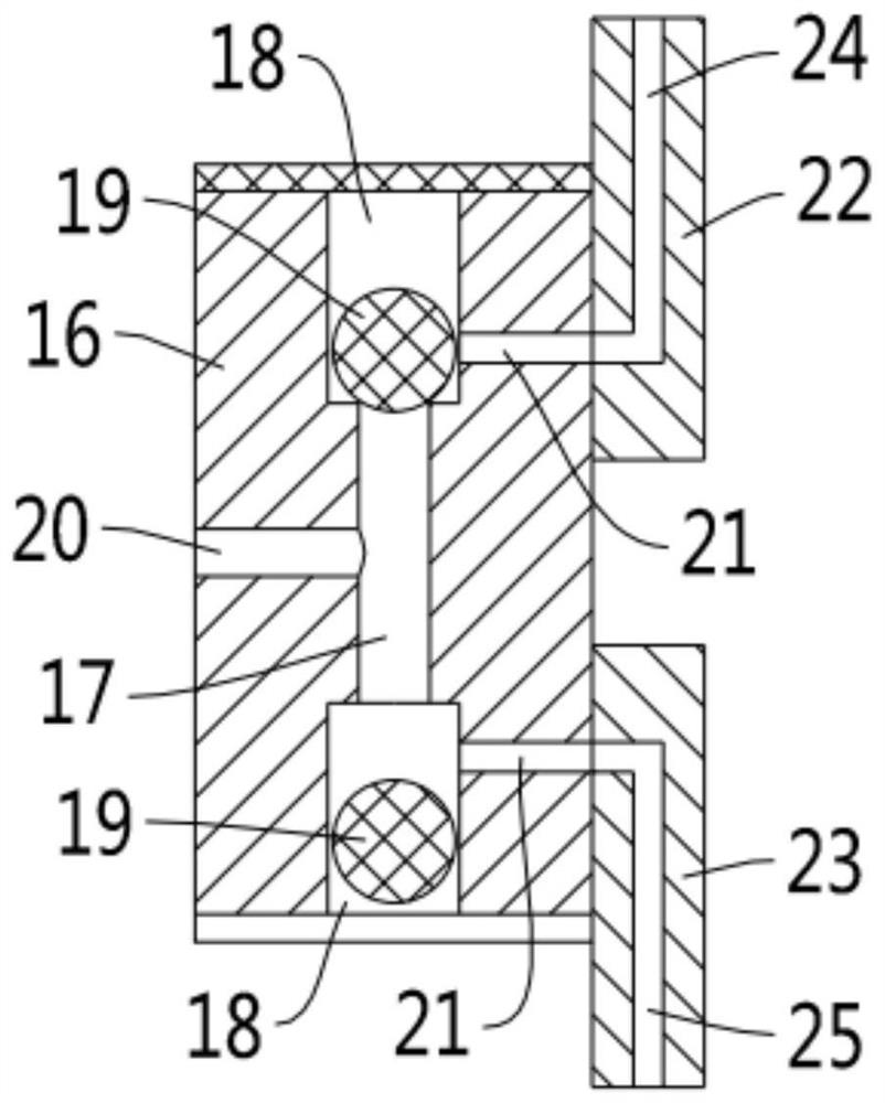 Automatic sampling auxiliary device for colorectal cancer screening