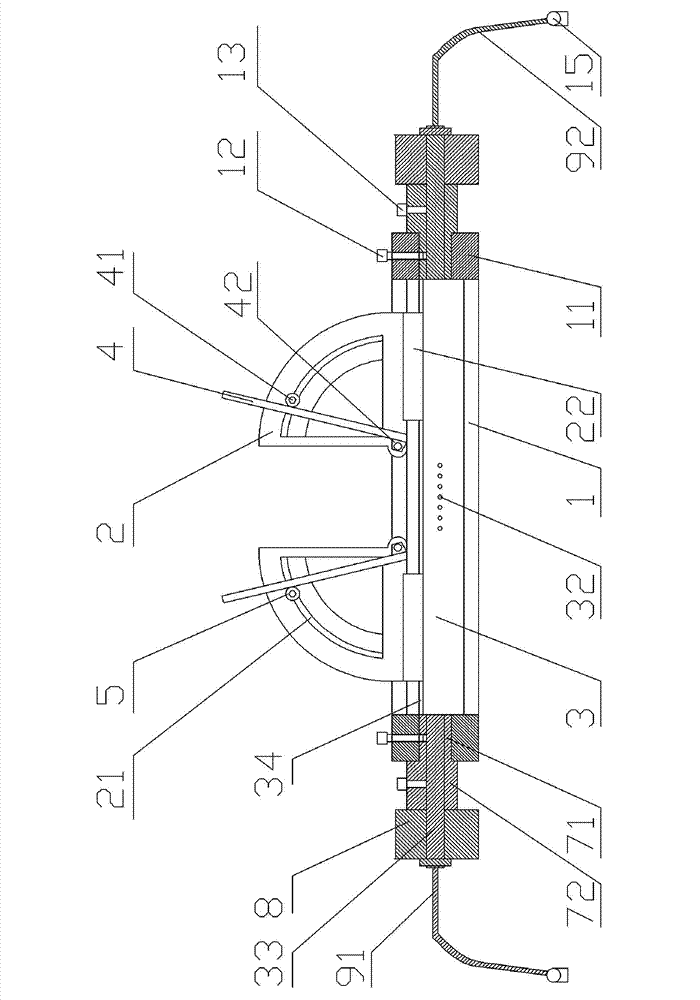 Three-dimensional positioning and guiding device for penetrating vertebral pedicle through skin