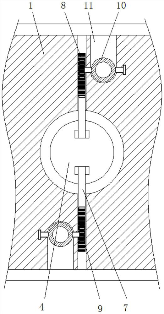 Vibration incubator storage tray capable of avoiding transverse impact