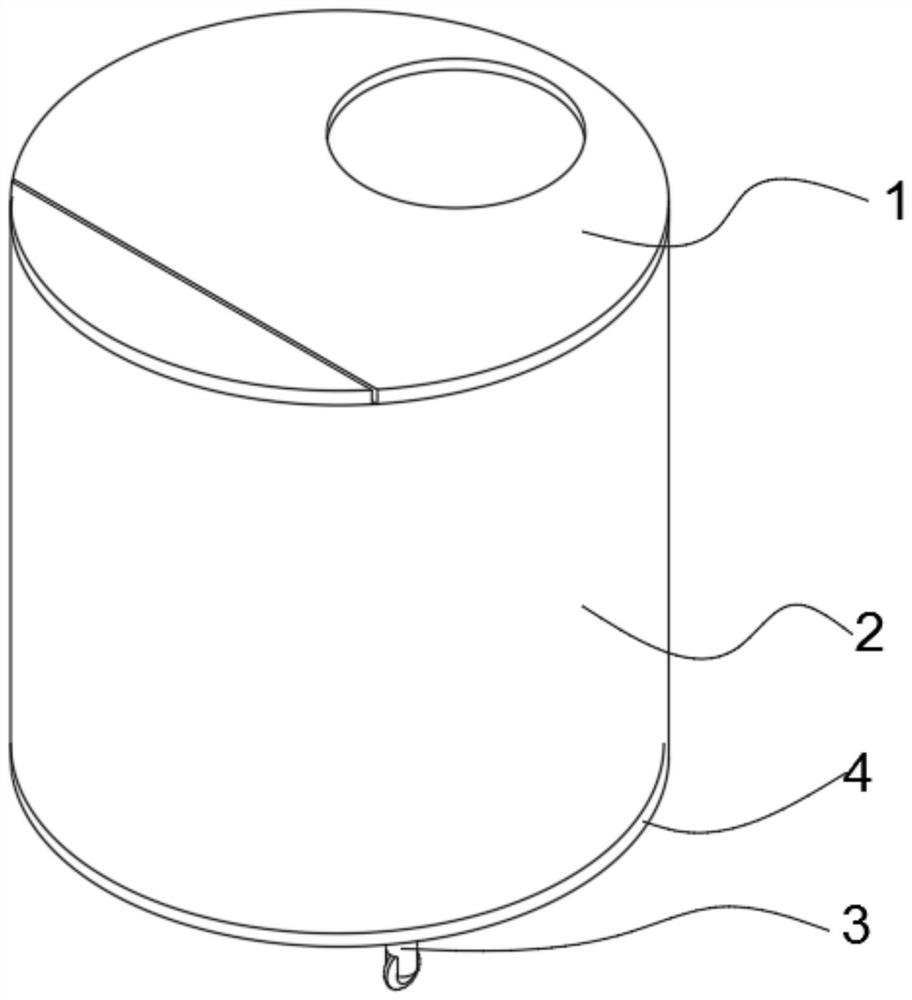 Electric classification garbage can