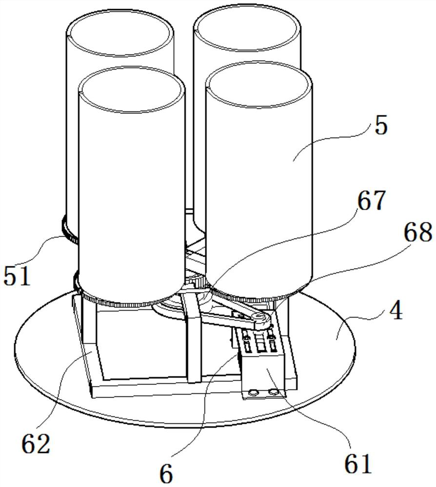 Electric classification garbage can